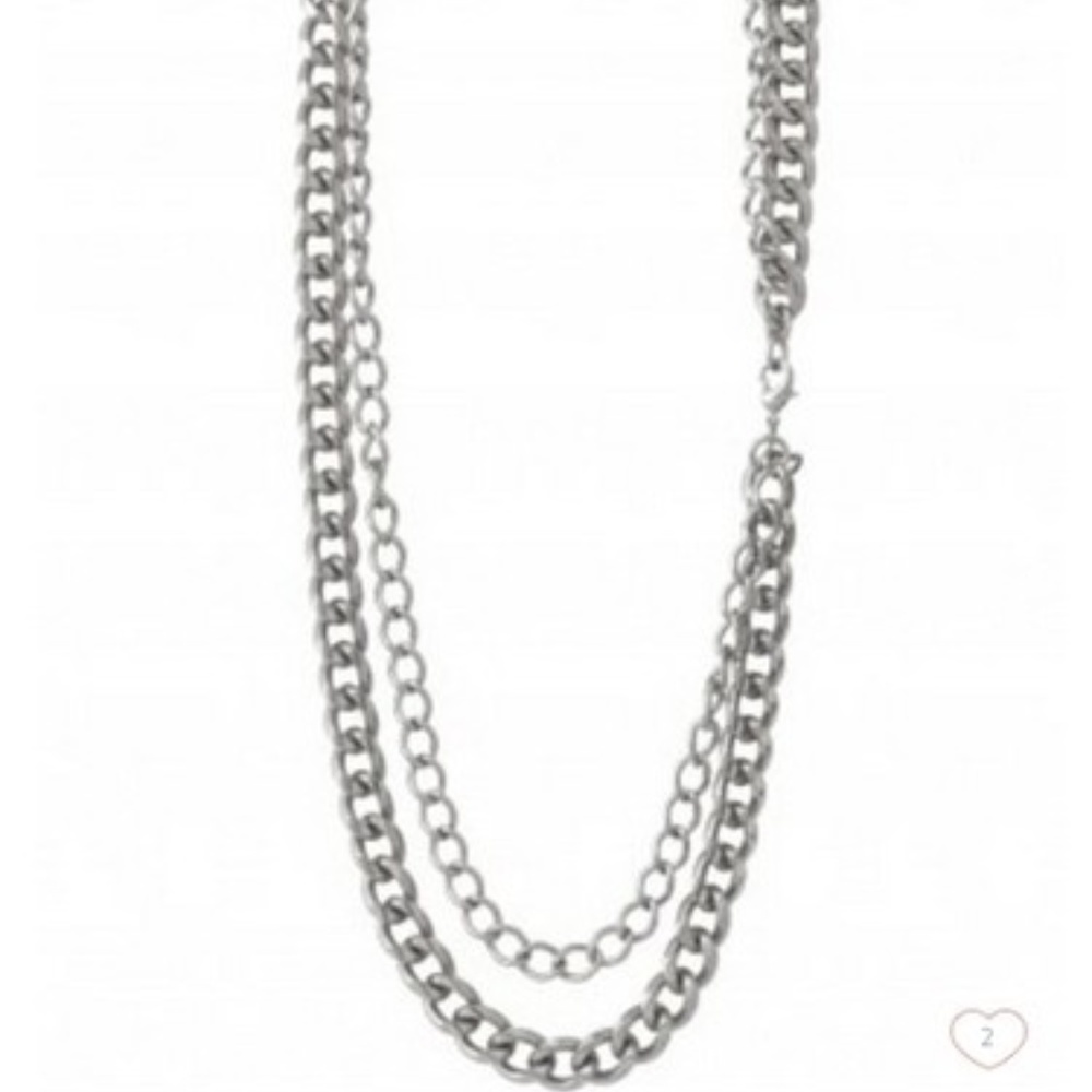 Stella & Dot | Versatile Timeless Elegance⚔️SILVER LUXE Curb Chains Reti… - Picture 3 of 13